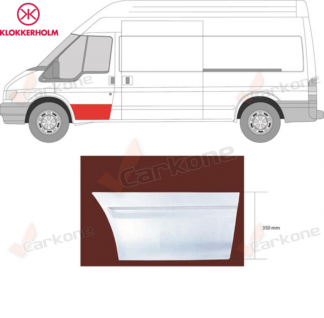 Ford Transit 00-14 etuoven pintapelti korkeus 35cm vasen