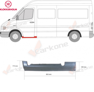 Sprinter/LT 95-06 etuoven vasen kynnys