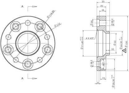 3/5x112 | spacerit - adapterit - sovitteet | Laadukkaat rengastarvikkeet Carkone-verkkokaupasta