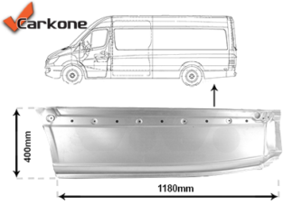 MB Sprinter 906 06+ takakulma av 4325 pituus 118cm vasen