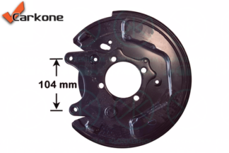 Jarrukilpi Toyota Corolla E12 takavasen reikäväli 104mm