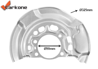 Toyota Auris E18 jarrukilpi etuoikea 325/90mm 2012-2018